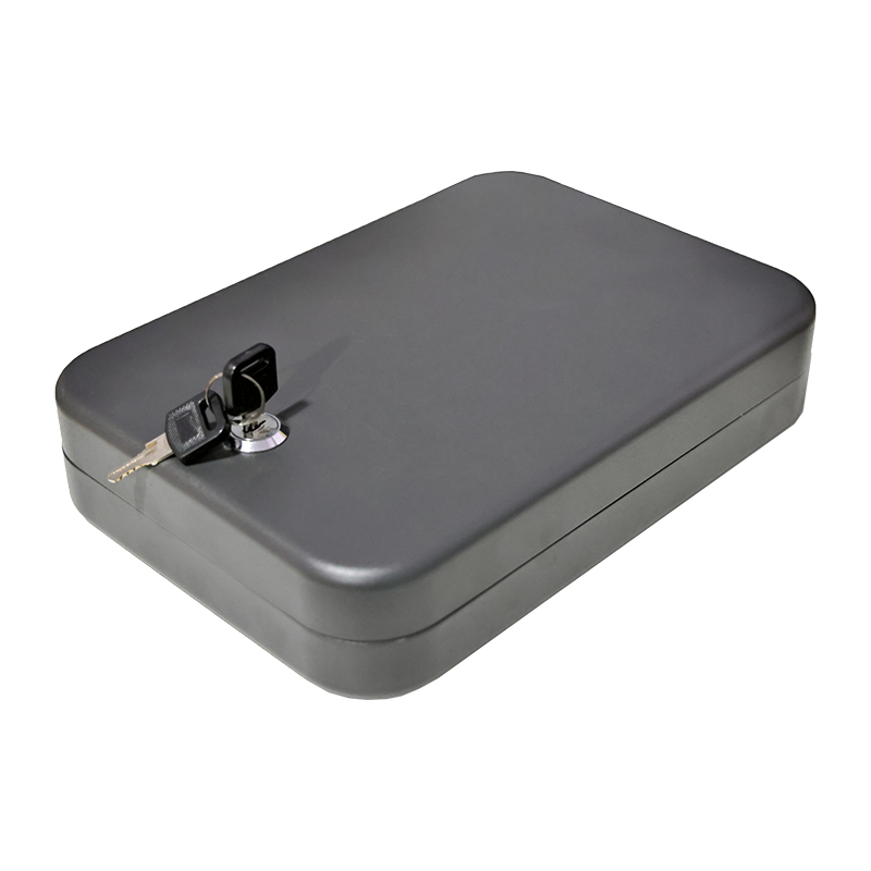 Caja de seguridad LB013K con cerradura de llave para pistola de tamaño completo